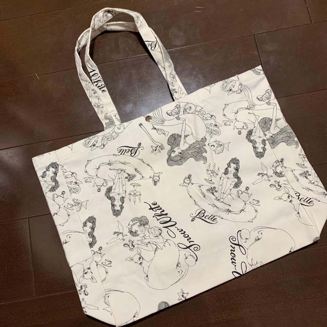 宇野亜喜良 ディズニーコラボ トートバッグ - メルカリ