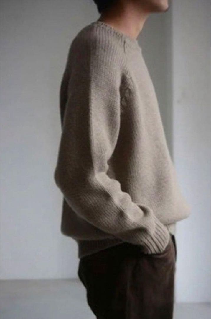 batoner バトナー ビンテージラグランクルーネックニット S - メルカリ