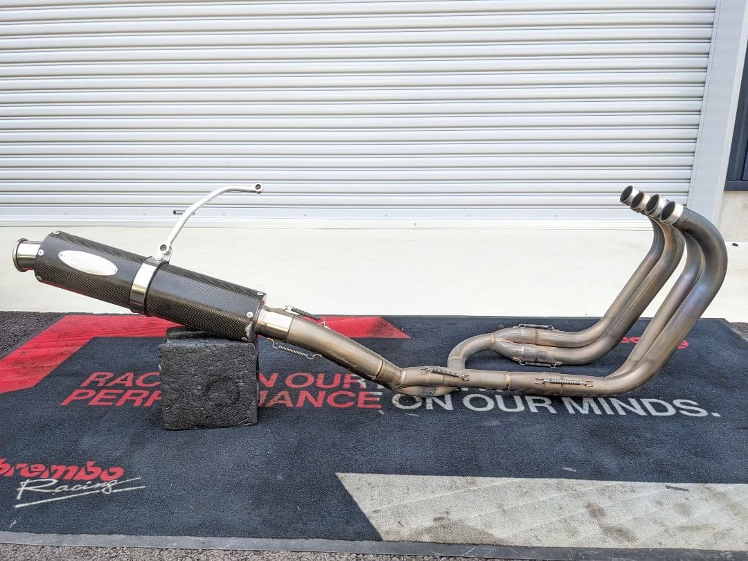 ゼファー1100 ノジマ ファサームチタンマフラー 規制前 4-2-1 - メルカリ