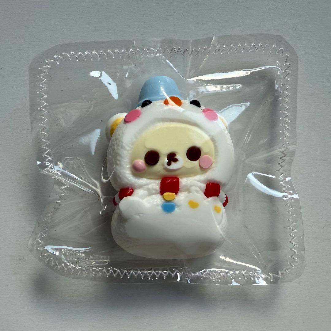 海外スクイーズ コリラックマ 雪だるま 大きめSサイズ - メルカリ