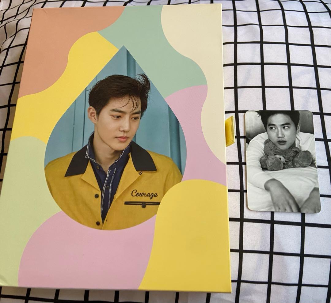 EXO HAPPY LOTTO BOX SUHO ver スホ トレカ付き - メルカリ