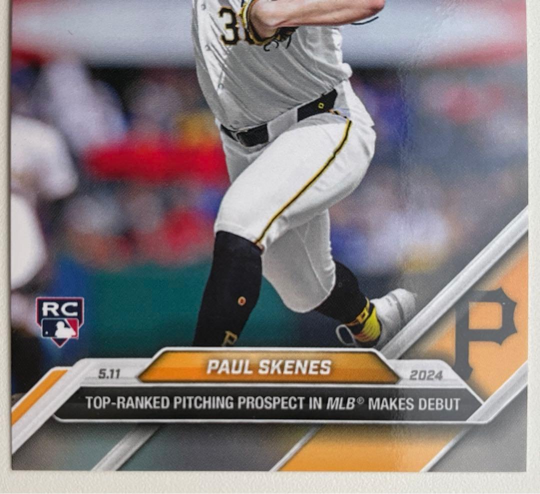 topps PAUL SKENES RC ルーキー ポールスキーンズ スキーンズ - メルカリ