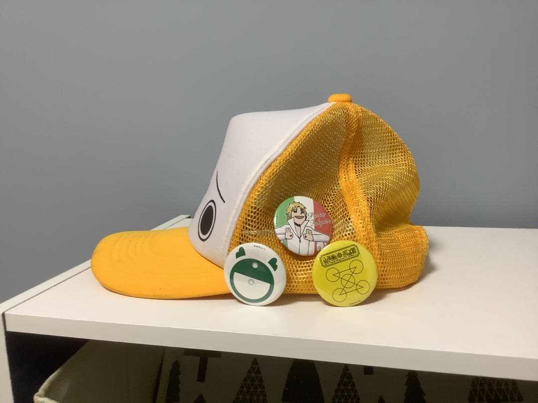 キャンチョメキャップ 缶バッジ付き 金色のガッシュベル！！ - メルカリ