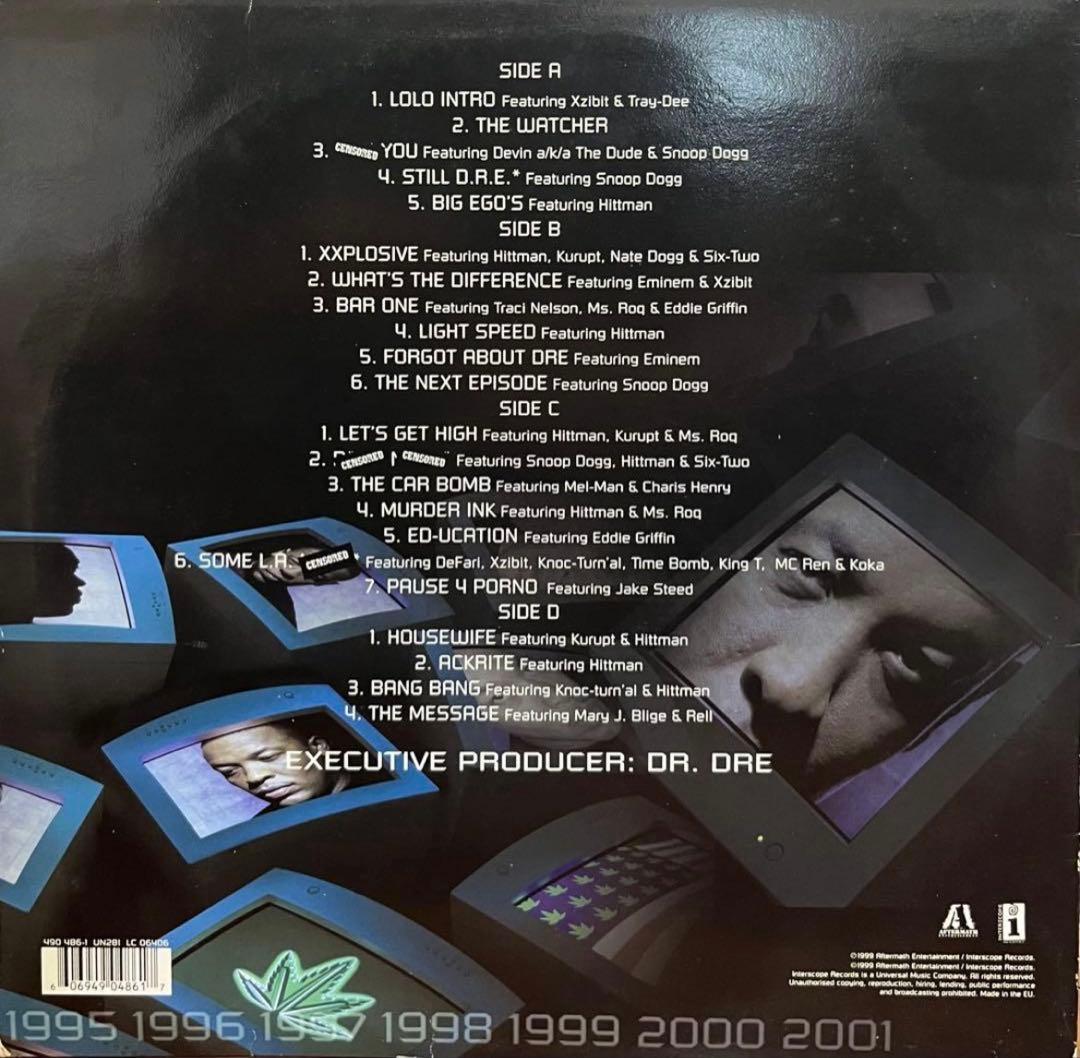 DR. DRE / 2001 レコード ヒップホップ HIPHOP 名盤 - メルカリ