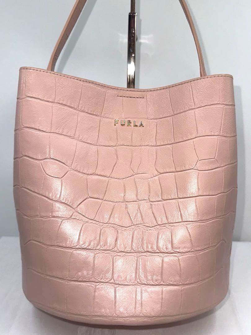 ✨美品✨FURLA フルラ ダナエ 2WAY ショルダーバッグ ピンク - メルカリ