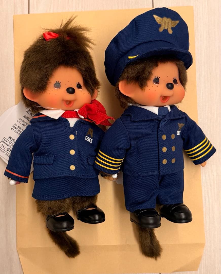 モンチッチ 新千歳空港限定 機長モンチッチ CAモンチッチ パイロット