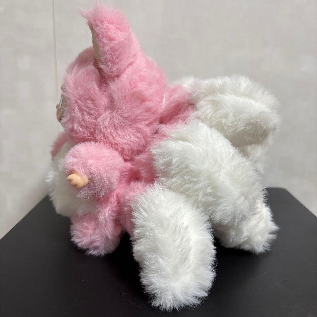 海外限定 レア 九尾 キュウビ ラブブ ジモモ ZIMOMO 猫耳 白×ピンク