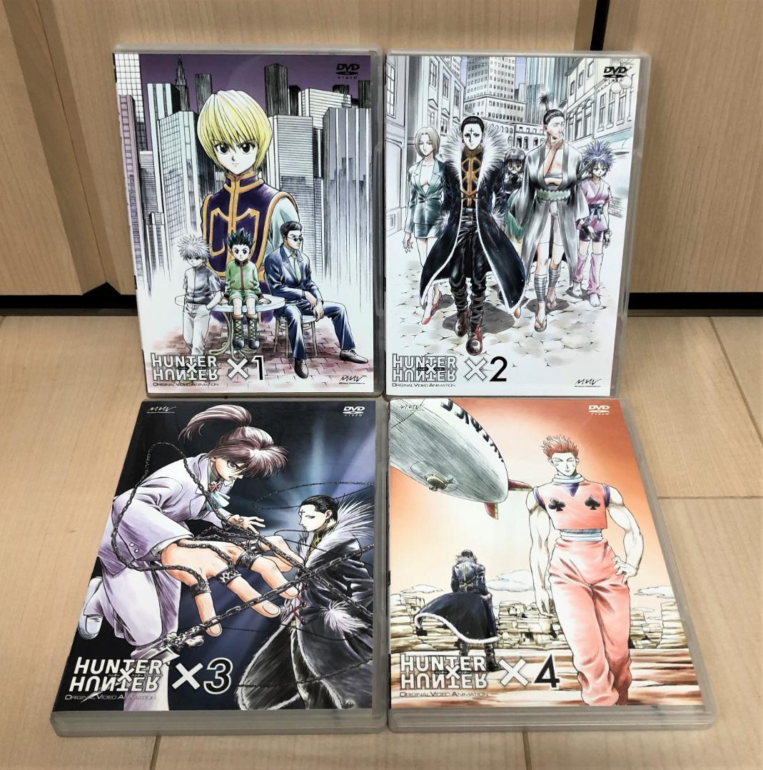 廃盤 HUNTER×HUNTER 旧TV版 OVA ヨークシン編 全4巻セット