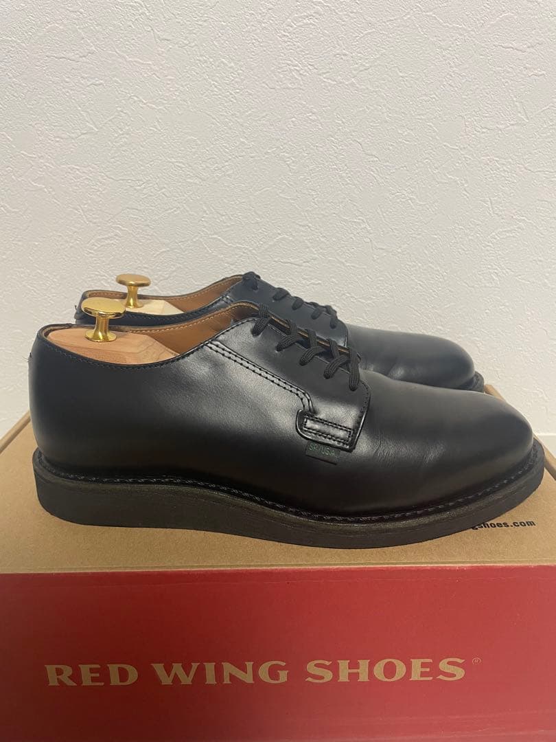 極美品　RED WING SHOES ポストマン　25.5cm US7.5
