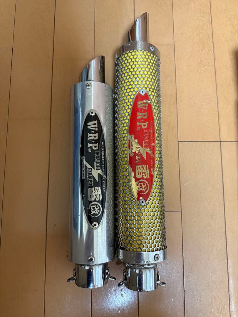 cbx400f用「9分割」鉄雷管イカズチ管マフラーcbr400fcbx - メルカリ