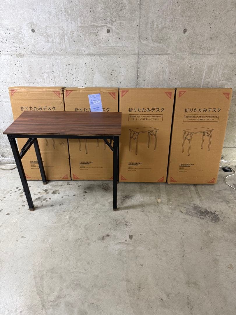 机　4脚　セット　40cm✖️80cm✖️75cm 新品 KAGUWORLD ダイニングテーブルセット ダイニングセット 4人掛け 四人用