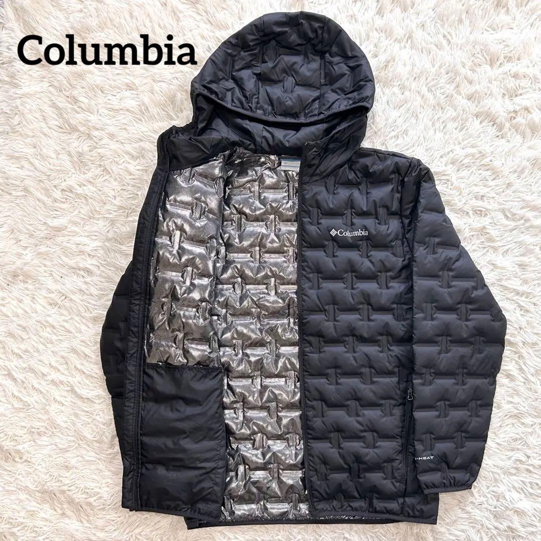 未使用級】Columbia ダウンジャケット OMNI-HEAT XL 黒 - メルカリ