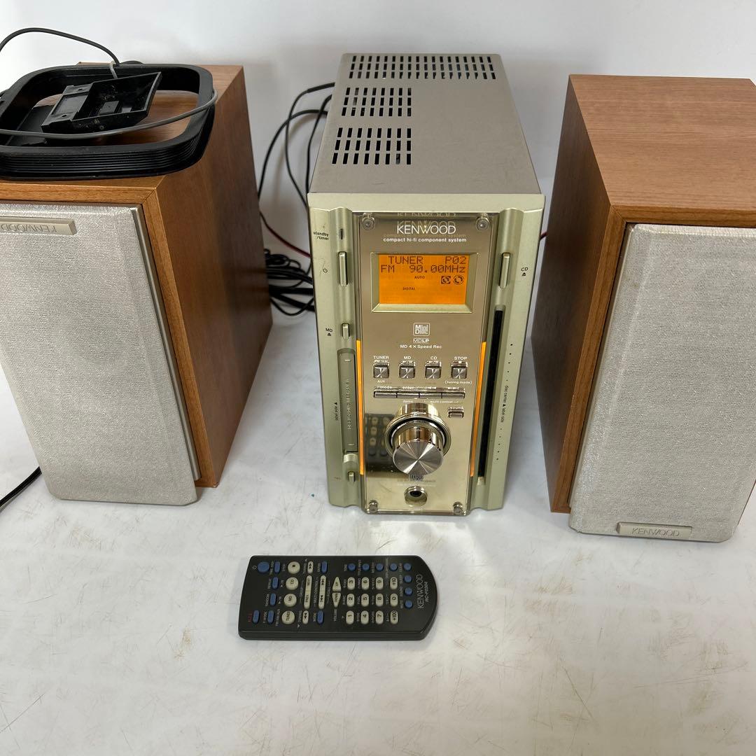 KENWOOD CD/MDコンポ ES-3MD 2004年製 - メルカリ