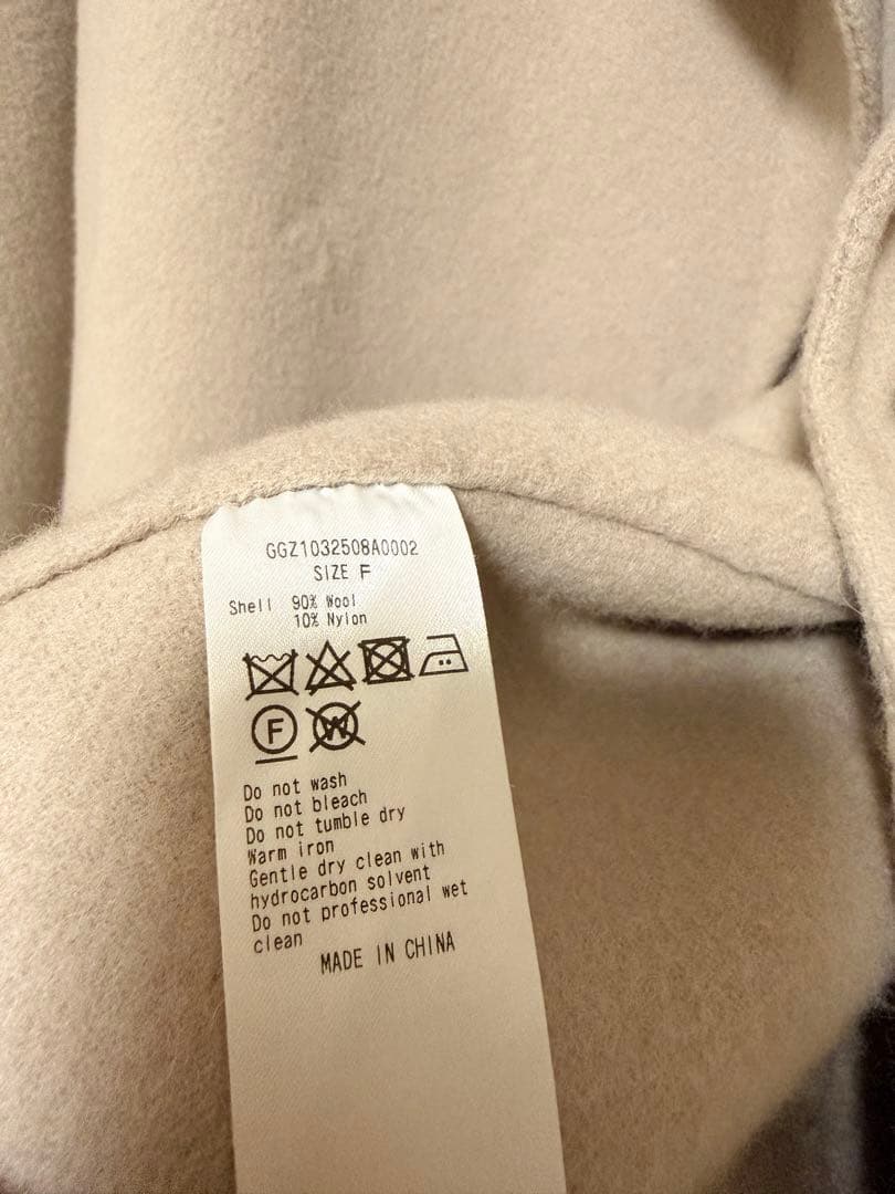 coco様 GALLARDAGALANTE ♡ ダブルフェイスショートコート - メルカリ