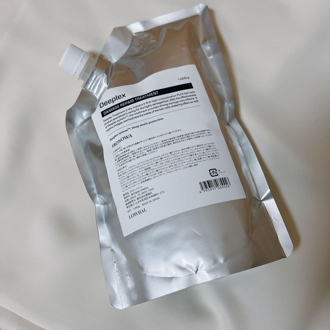 イロノワ　ironowa ディープレックス　deeplex トリートメント　新品 IRONOWA(イロノワ) ディープレックス トリートメント 500gの業務用通販