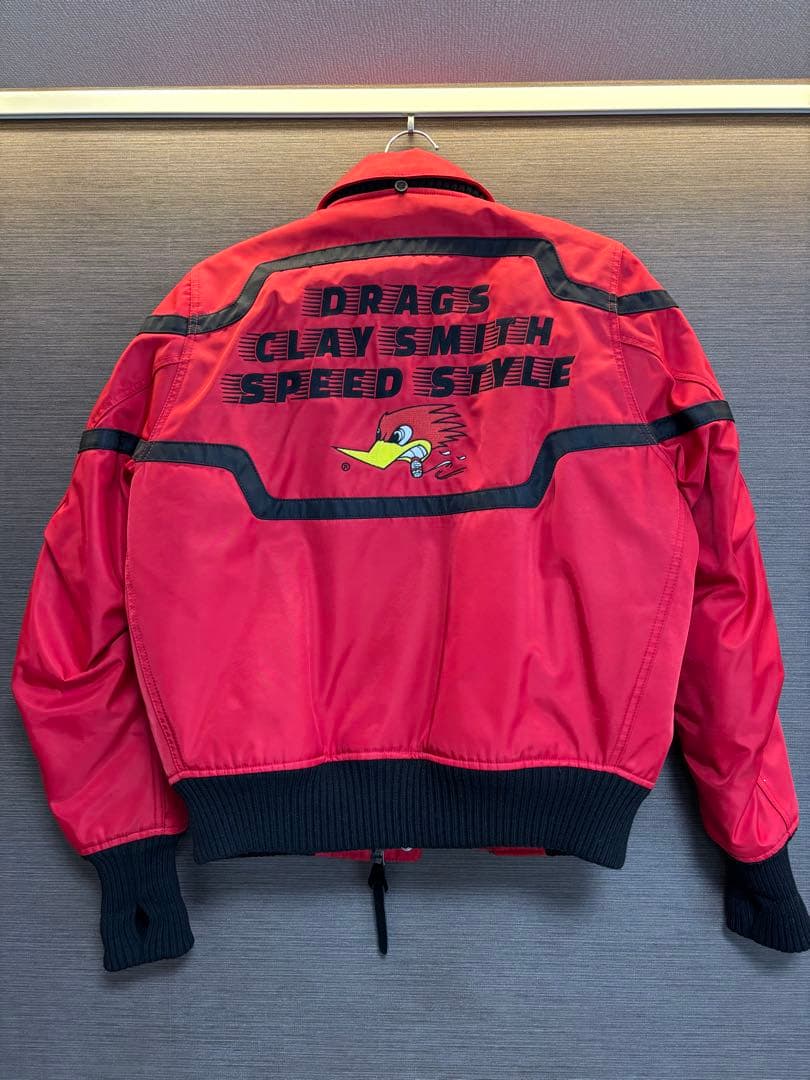 Clay Smith クレイスミス バイクジャケット M レッド
