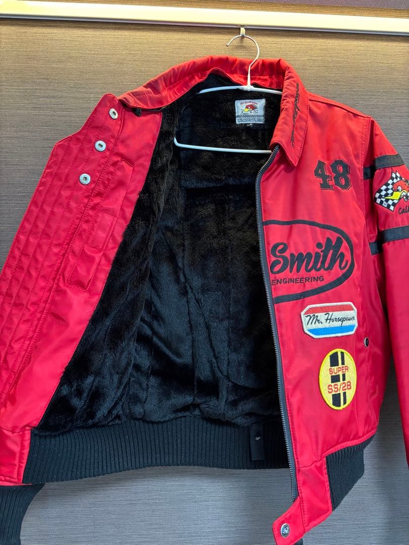 Clay Smith クレイスミス バイクジャケット M レッド