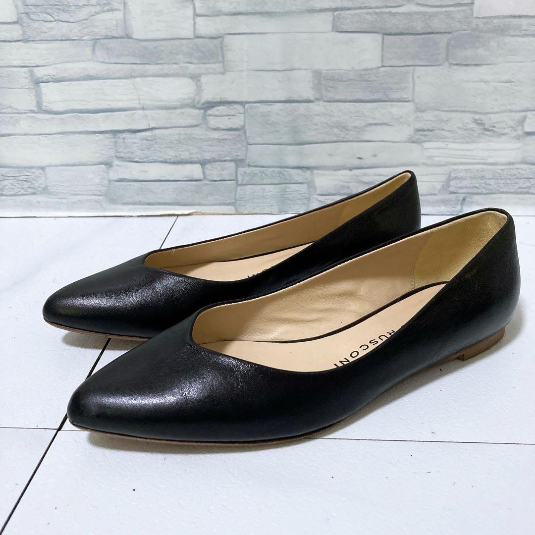 美品 ファビオルスコーニ フラットパンプス 本革 ポインテッドトゥ 22.5 楽天市場】FABIO RUSCONI ファビオルスコーニ パンプス S RAFFAELLA