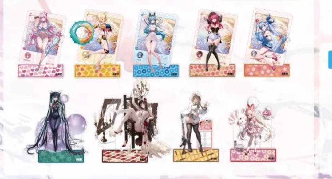 NIKKE コミケ c106 アクスタ ブレッディ【C105特典 トレカ2枚付