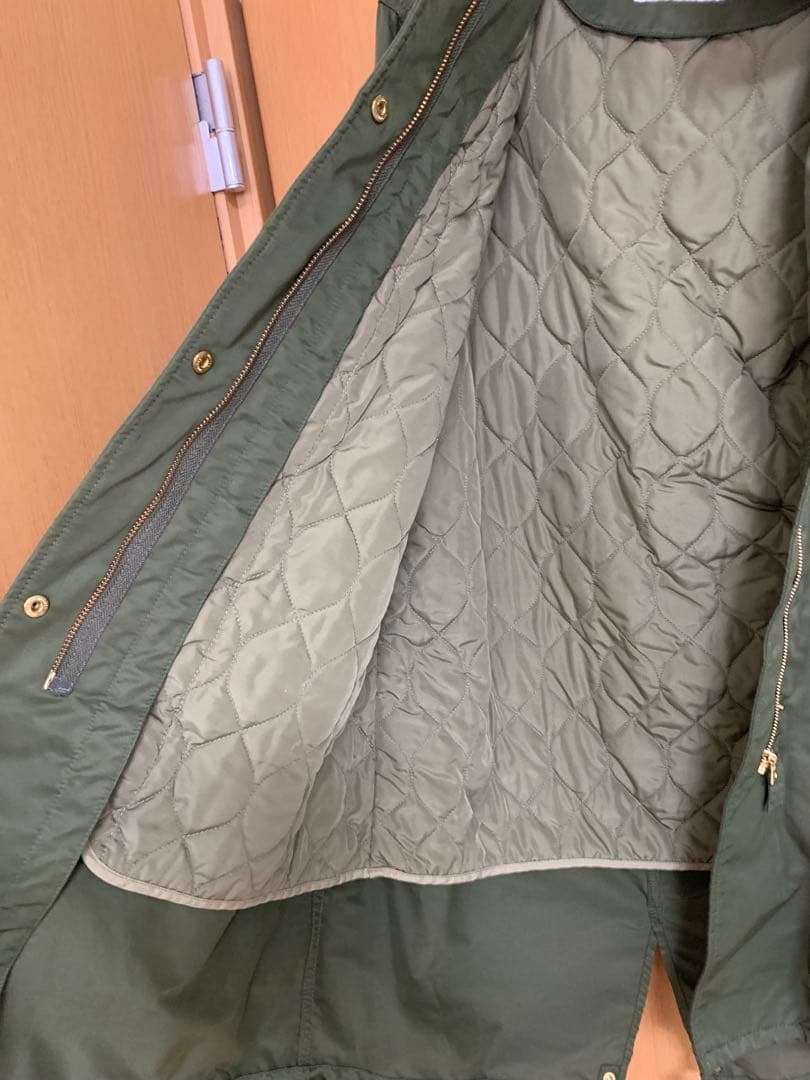 美品！イエナ ライナー付きスーピマコットンモッズコート クリーニング済