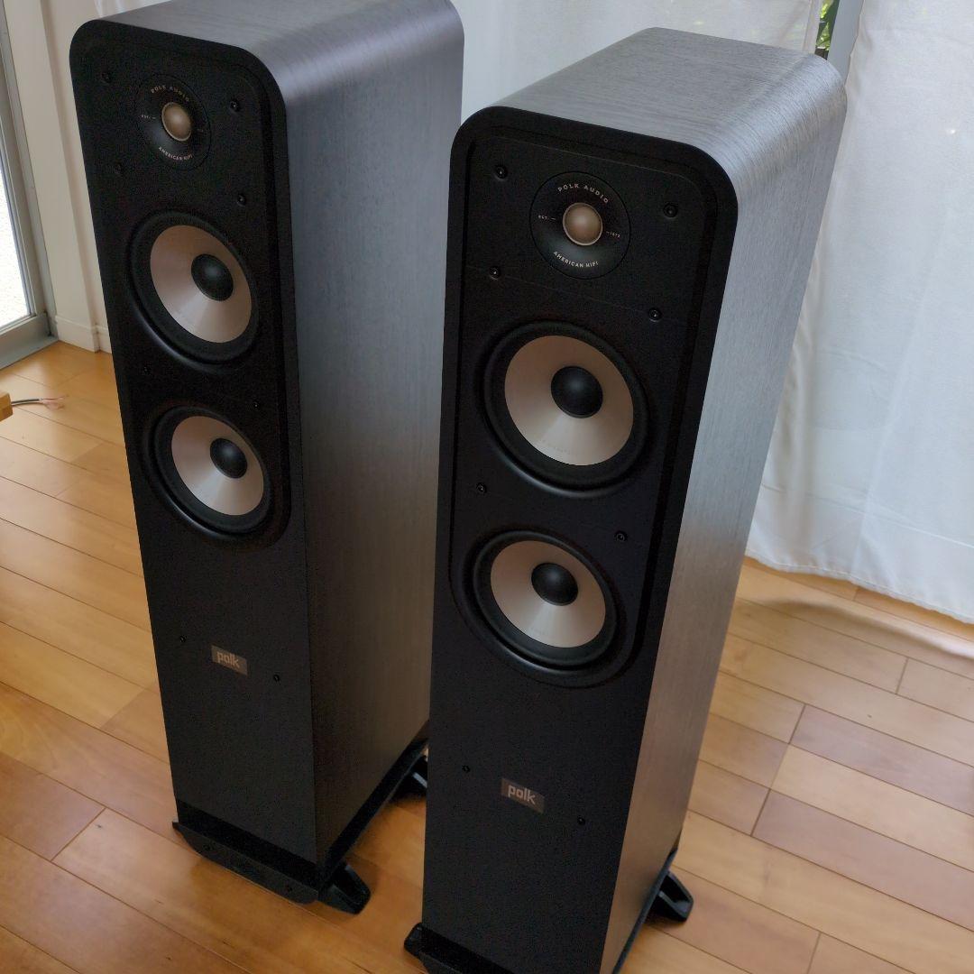 【haru】Polk Audio ES55 ブラック 2本 Polk Audio Signature Elite ES55 (Black) Floor-standing speaker