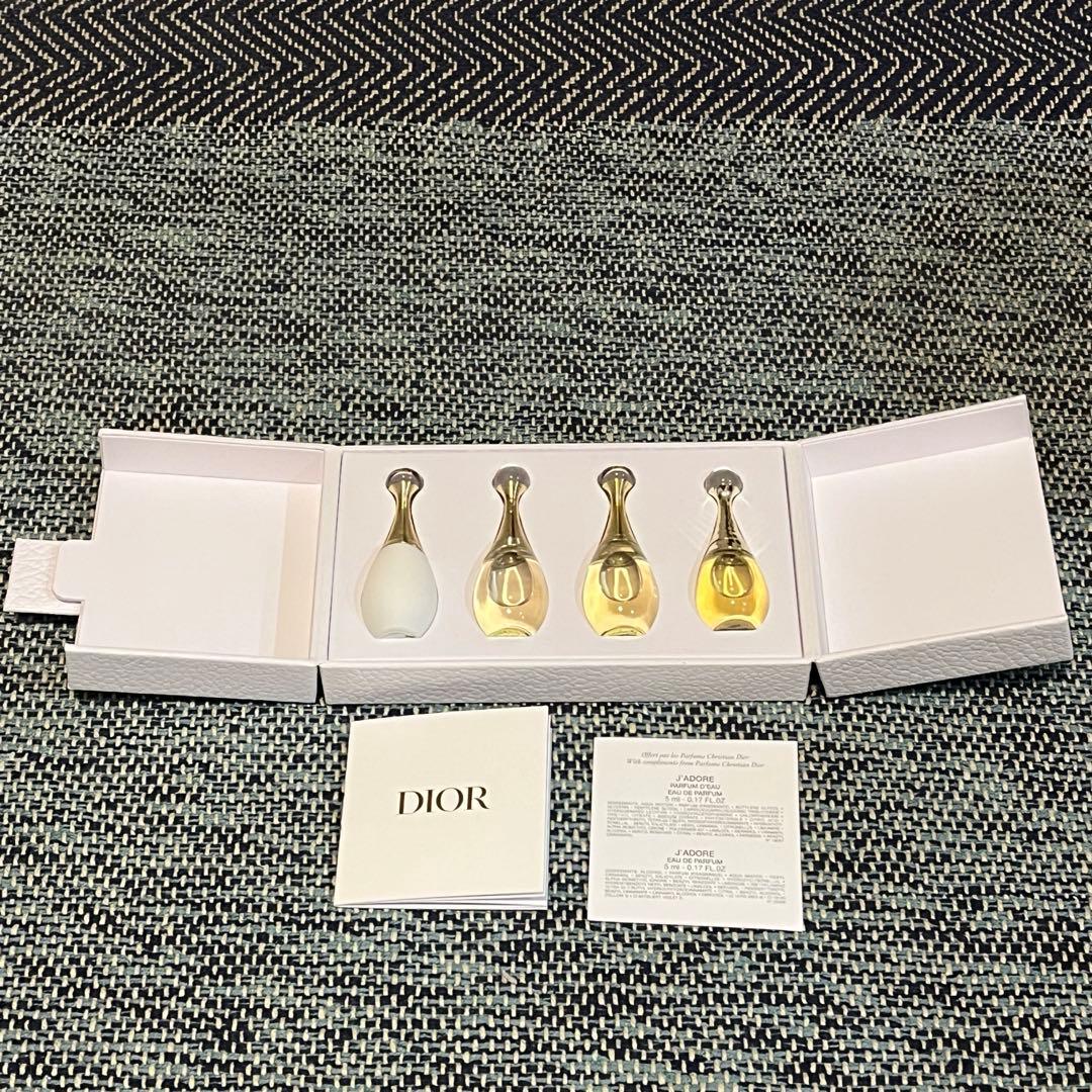 美品、おまとめ割有】Dior ミニ香水セット 4本入り - メルカリ
