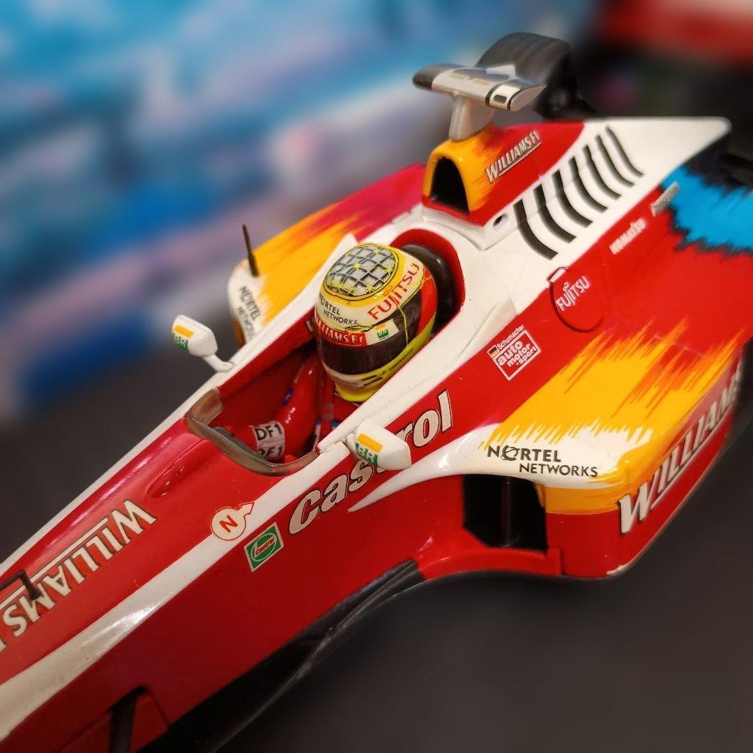 ホットウィール 1/18 F1 ウィリアムズ FW21 R·シューマッハ - メルカリ