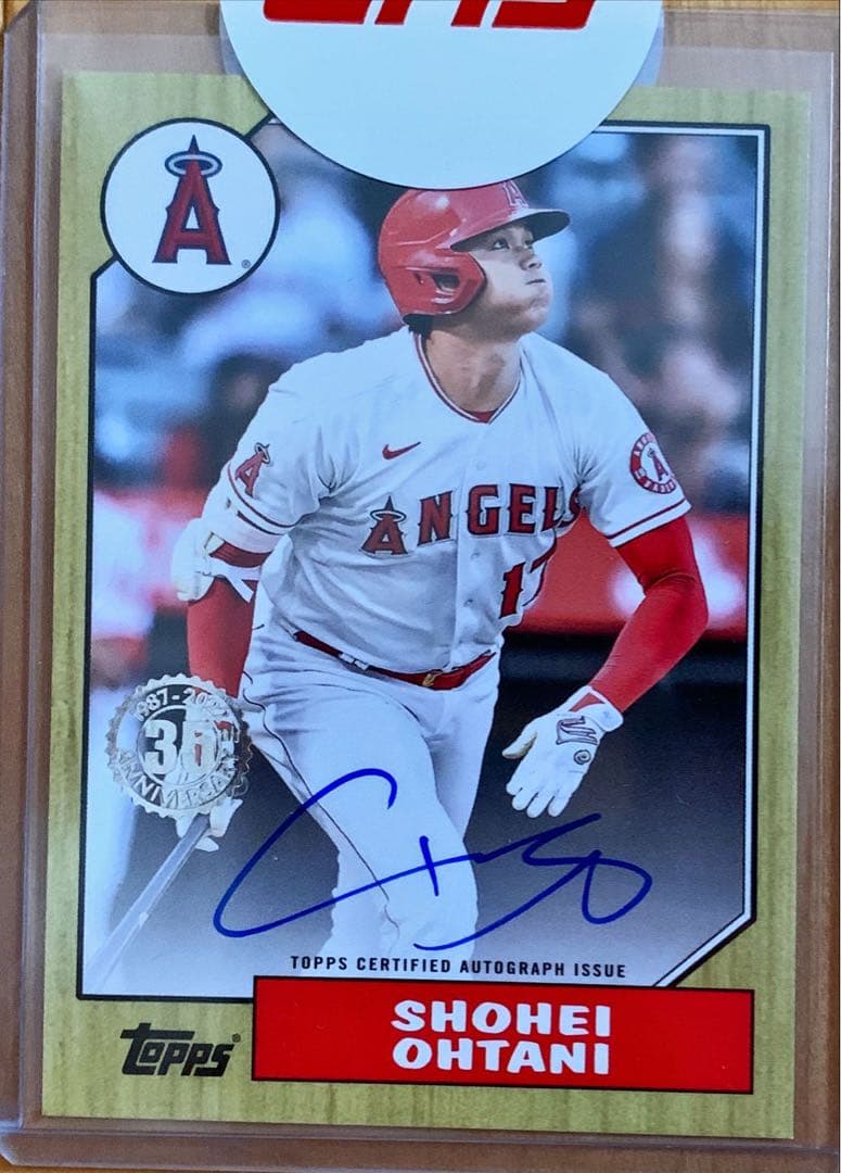 Topps Update 2022 大谷翔平 auto 直筆サイン MLB - メルカリ