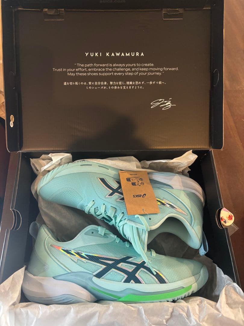 asics SWIFTACE YUKI バスケットボール バッシュ　河村勇輝 SWIFTACE YUKI | Clear Blue/Evening Teal | バスケットボール