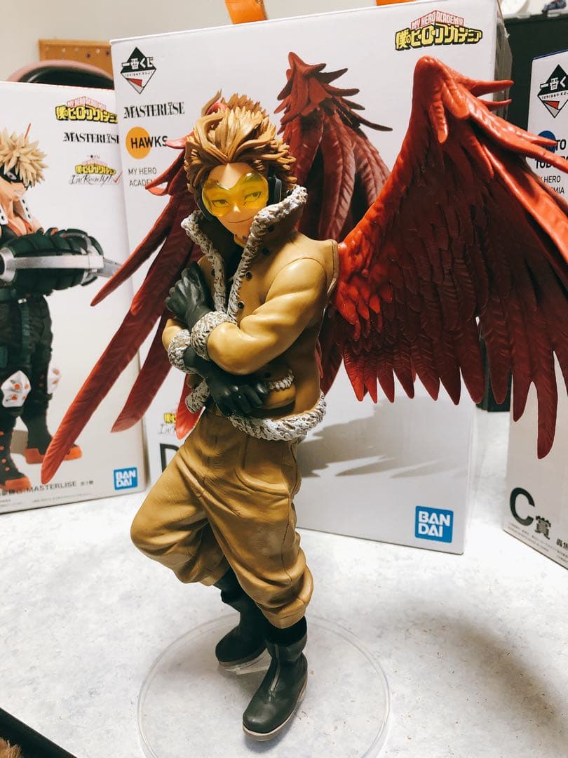 ヒロアカ ホークス 一番くじ マスターライズ D賞 フィギュア 国内正規