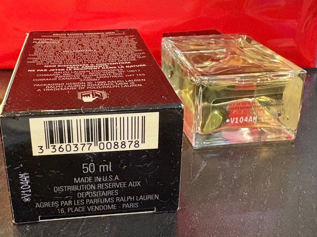 廃盤Ralph Lauren Romance Men 50ml