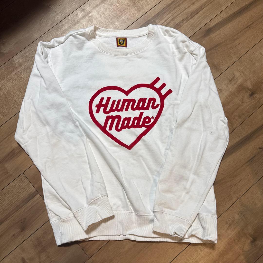 HUMANMADE スウェット M HUMAN MADE ヒューマンメイド GRAFFITI SWEATSHIRT GRAY グラフィティ