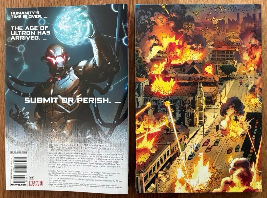 Age of Ultron ハードカバー Avengers アメコミ - メルカリ