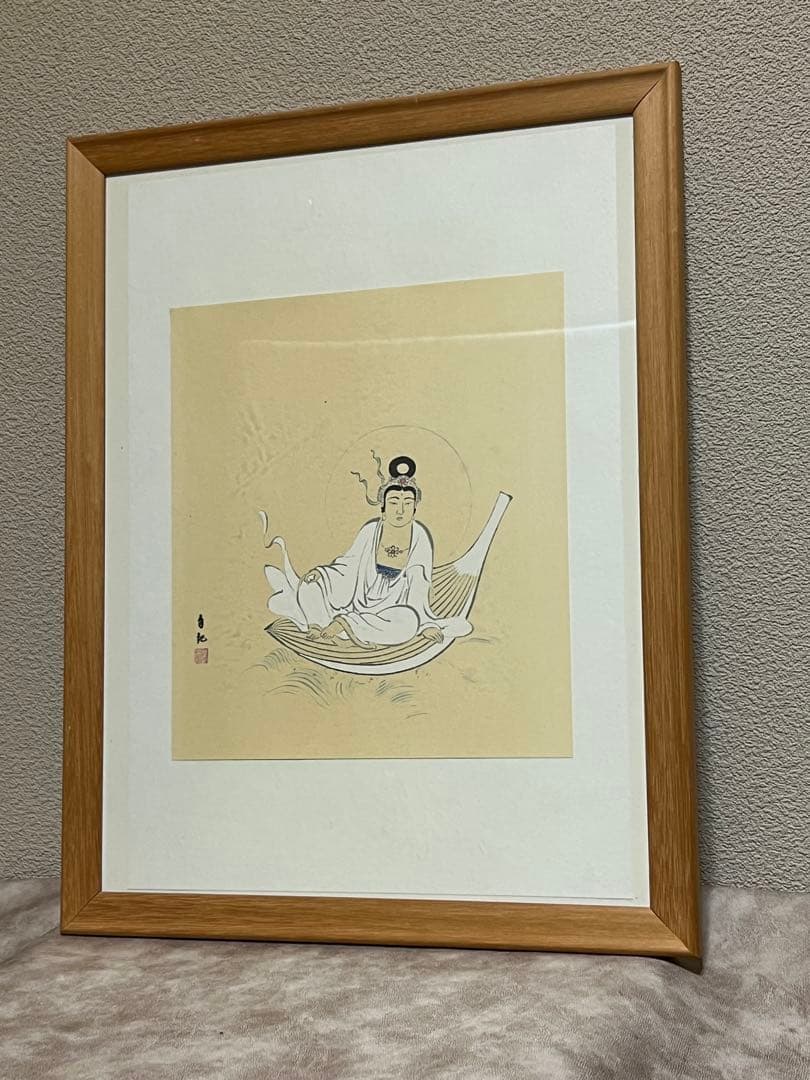 岡田茂吉 (明主様) 蓮華観音図 - メルカリ