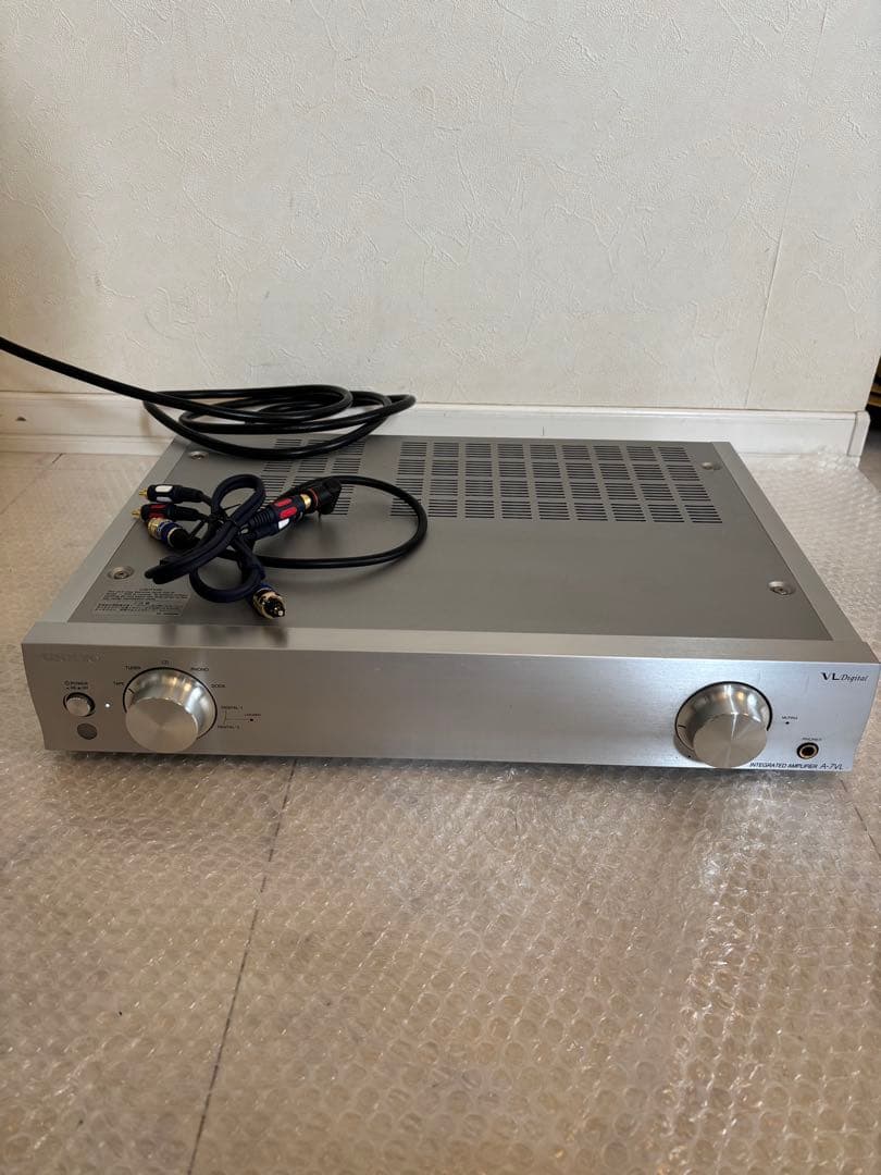 ONKYO A-7VL プリメインアンプ Onkyo A-7VL導入の巻｜斎藤充正
