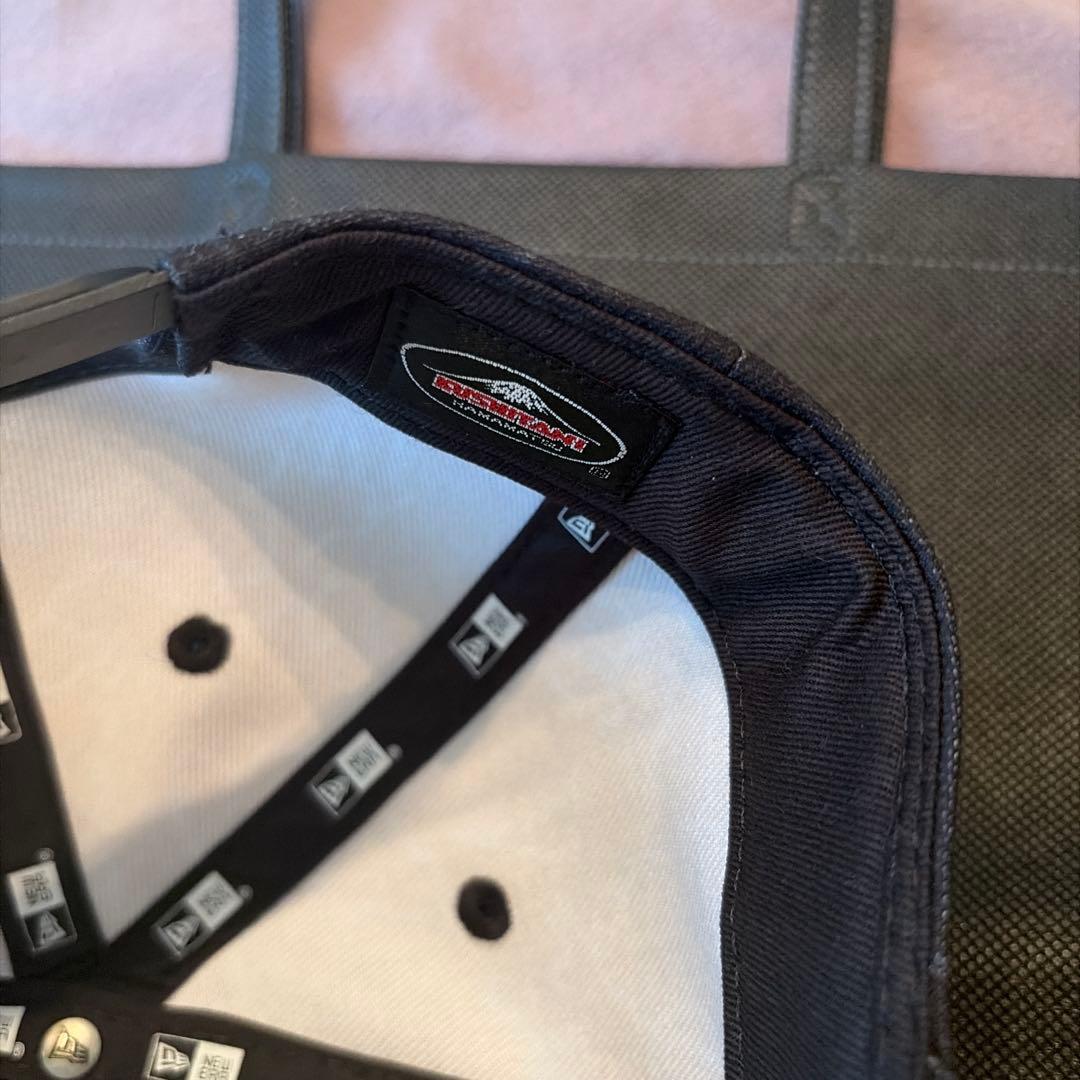 新品 送料無料 クシタニ ニューエラ コラボ キャップ ブラック P-5103