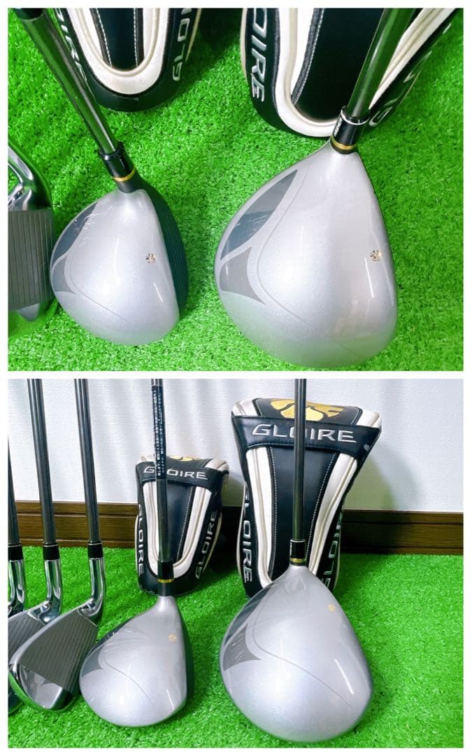 良品〜美品 テーラーメイド メンズゴルフセット グローレ 2014 初心者