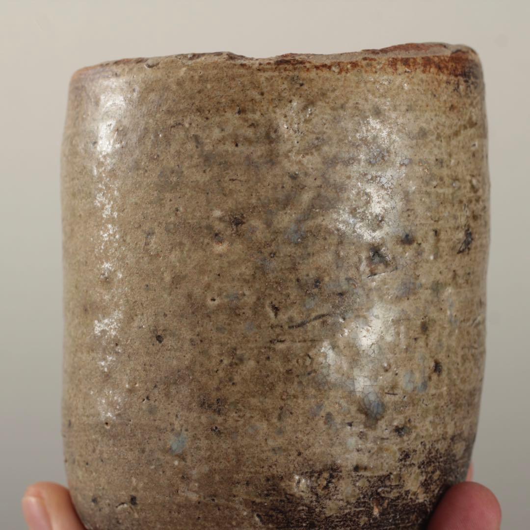 信楽 筒茶碗 信楽焼 古美術 古道具 アンティーク 茶道具 - メルカリ