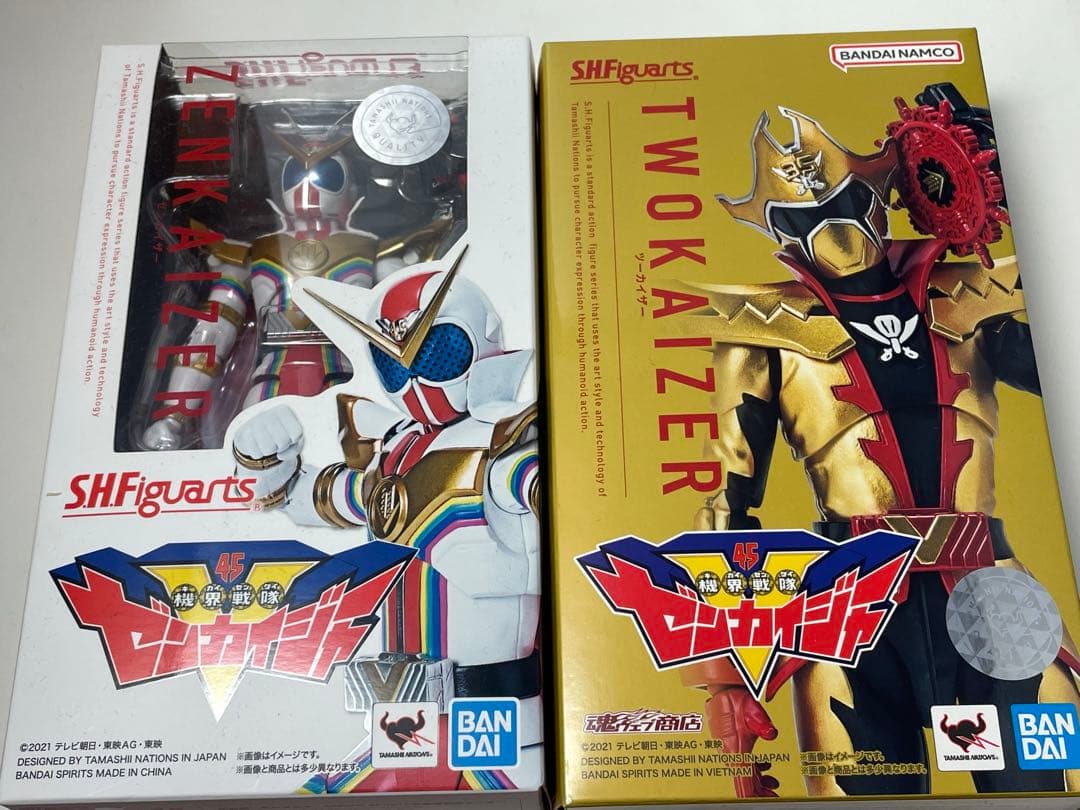 S.H.Figuarts ゼンカイザー ツーカイザー セット LP VIN系ソフト DISC 買取情報 | まんだらけ