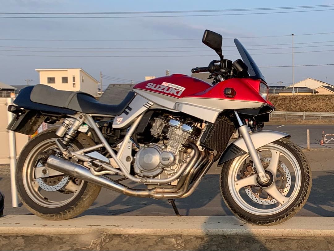 カタナ250 ヨシムラドラッグサイクロン】いい音します‼️ - メルカリ