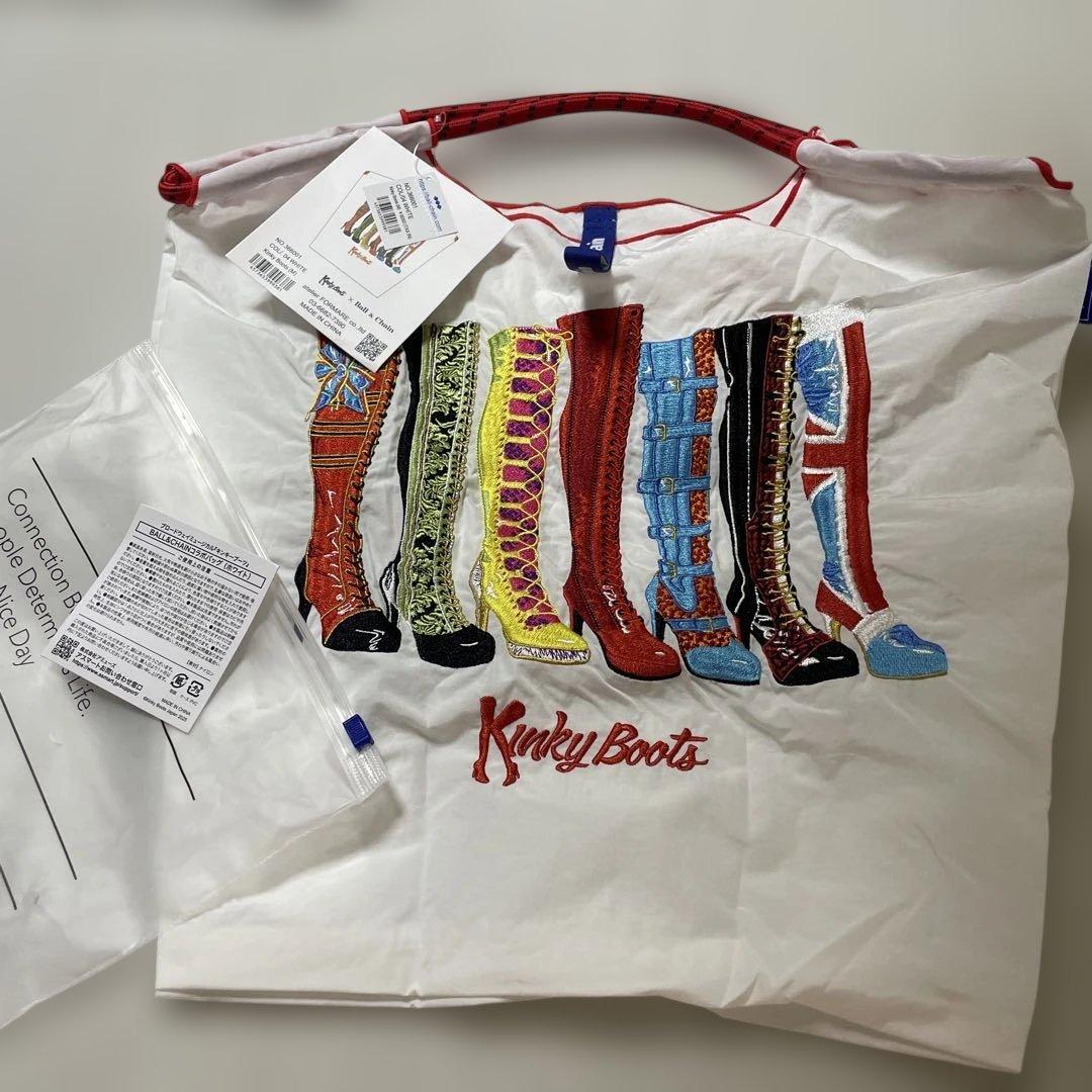 ボールアンドチェーンMキンキーブーツホワイト - メルカリ