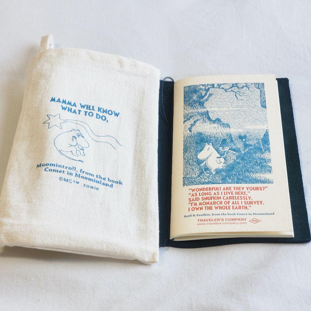 トラベラーズノート ムーミン 彗星 限定 ブルー - メルカリ