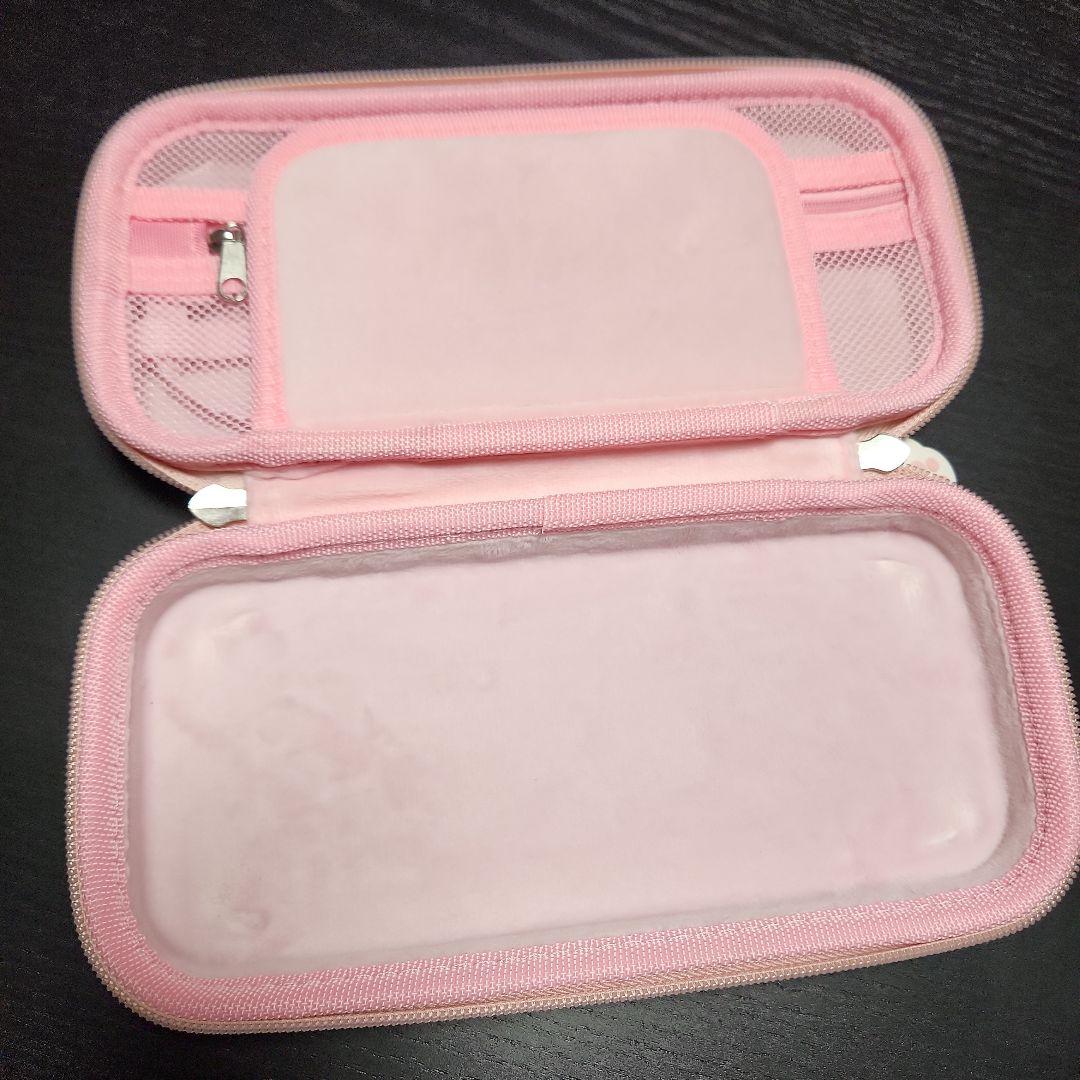 Switchライト ケース カバー付き コーラルピンク - メルカリ