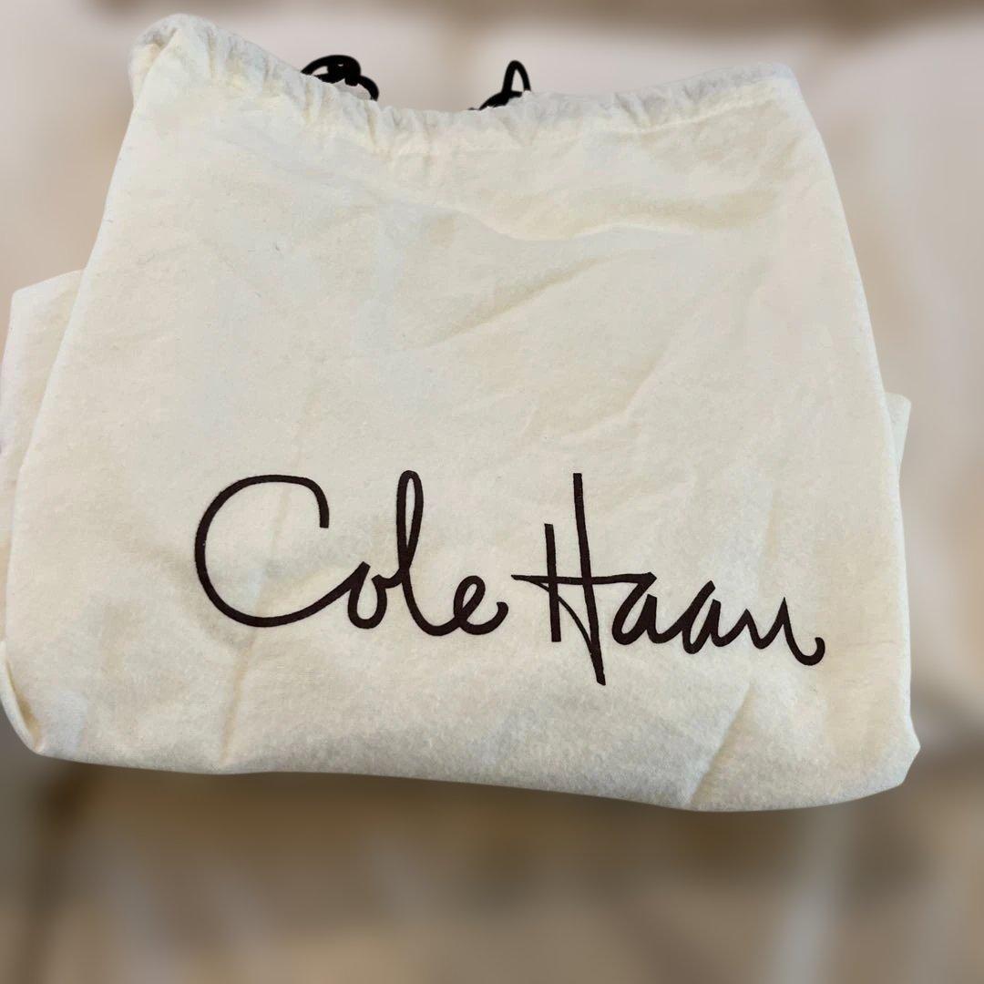 コールハーン☆オレンジ系カゴトートバッグ 美品 20日まで特価