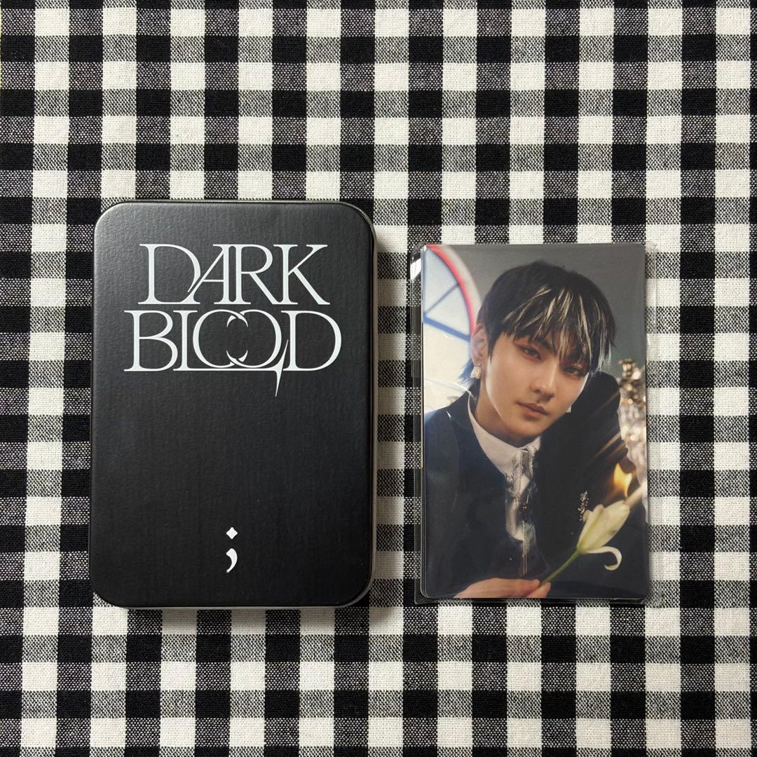 ENHYPEN DARK BLOOD 缶ケース トレカ セット - メルカリ