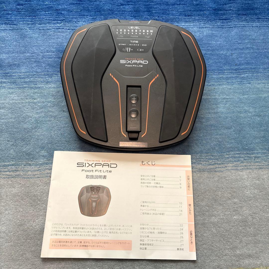 Sixpad foot fit lite, 動作確認済み SIXPAD（シックスパッド） ○期間限定30%OFF○【公式ストア】 フット