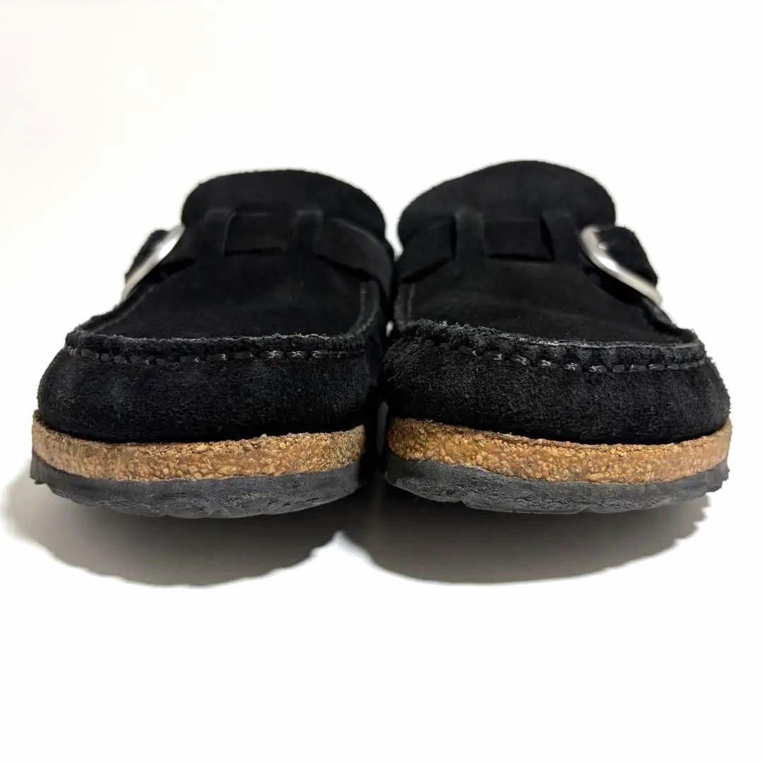 美品☆ビルケンシュトック バックリー ブラック スエード ナロー 39