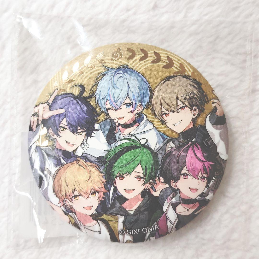 シクフォニ 100万人記念 全員集合 缶バッチ - メルカリ