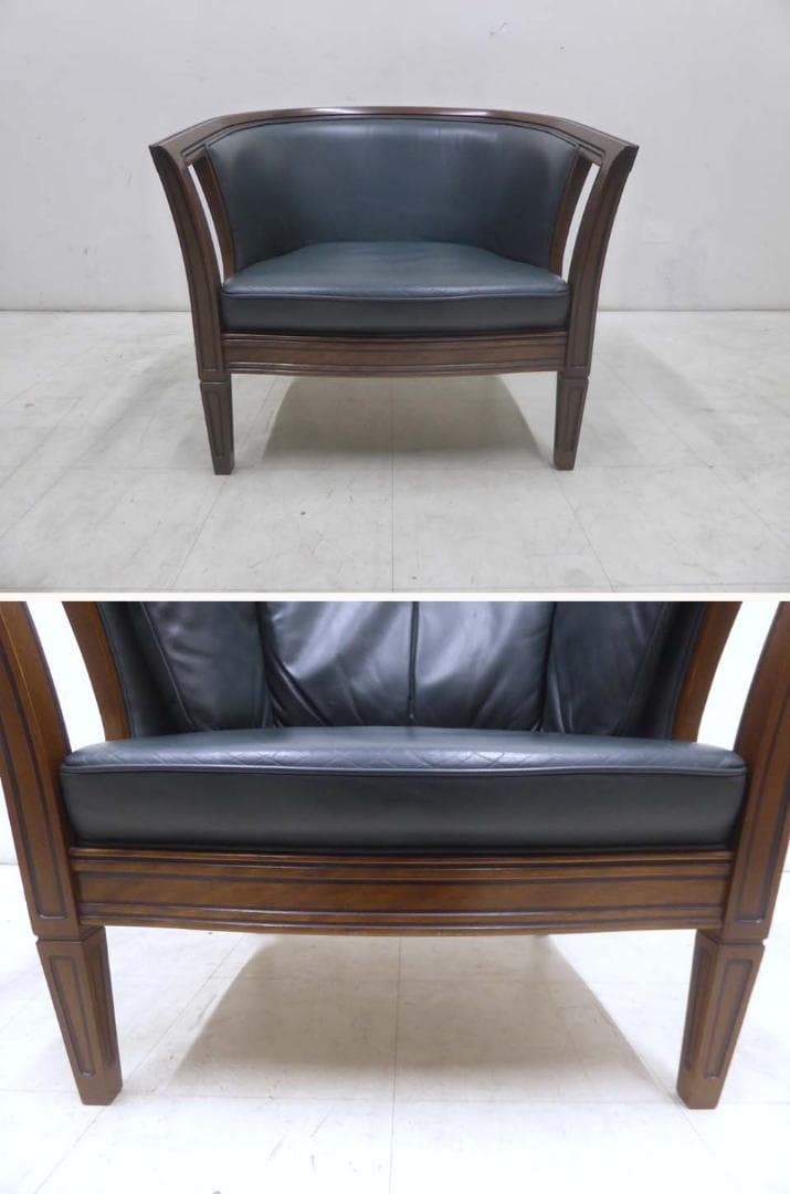 □maruni マルニ□地中海ロイヤル シャルル 1人掛け 1P ソファ-2