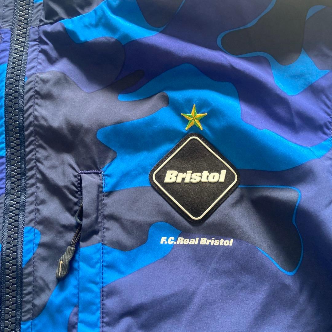 ぱき NIKE F.C.Real Bristol ナイロンジャケット 迷彩